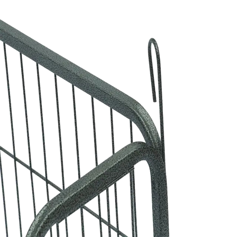 금속 개 울타리 인클로저 접이식 튜브 개 플레이 펜 금속 개 울타리 인클로저 접이식 튜브 개 플레이 펜