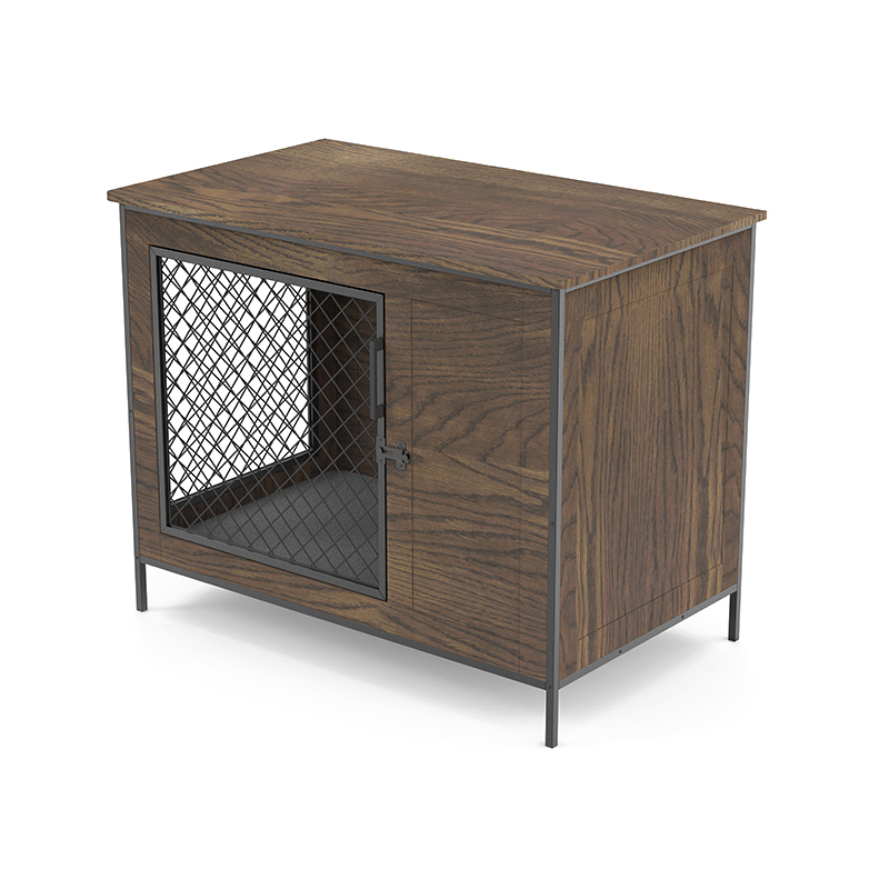 실내 개 상자 끝 테이블 나무 가구 스타일 개 케이지 실내 개 상자 끝 테이블 나무 가구 스타일 개 케이지
