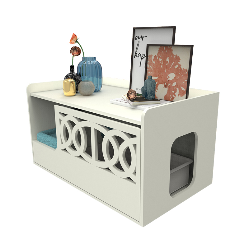 숨겨진 화장실 화장실 인클로저 쓰레기 캐비닛 가구 고양이 케이지 숨겨진 화장실 화장실 인클로저 쓰레기 캐비닛 가구 고양이 케이지