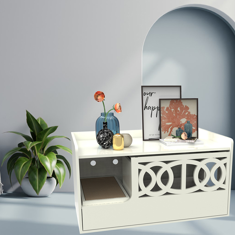 숨겨진 화장실 화장실 인클로저 쓰레기 캐비닛 가구 고양이 케이지 숨겨진 화장실 화장실 인클로저 쓰레기 캐비닛 가구 고양이 케이지