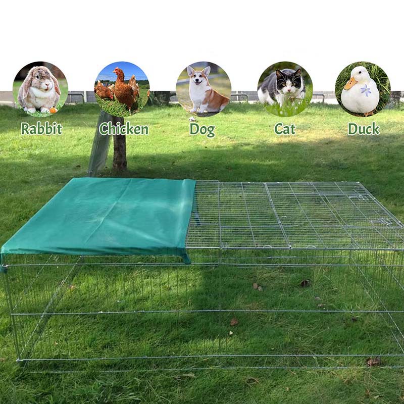 야외 접이식 금속 운동 개 놀이 펜 야외 접이식 금속 운동 개 놀이 펜