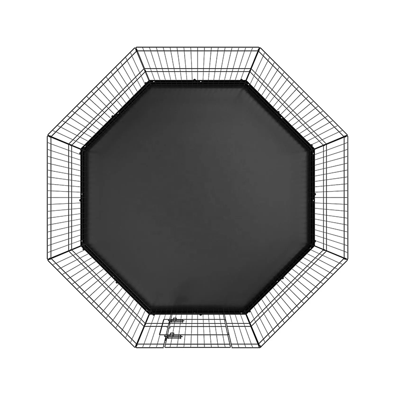 옥스포드 직물 바닥 접이식 금속 와이어 개 놀이 펜 옥스포드 직물 바닥 접이식 금속 와이어 개 놀이 펜