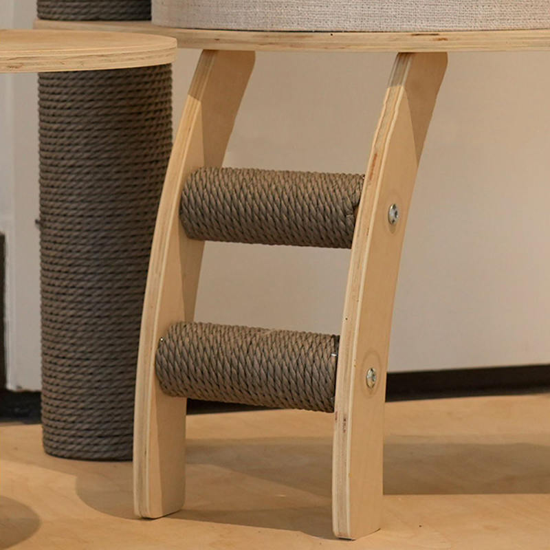 타워 바닥에서 천장까지 실내 단단한 나무 등반 프레임 고양이 나무 타워 바닥에서 천장까지 실내 단단한 나무 등반 프레임 고양이 나무