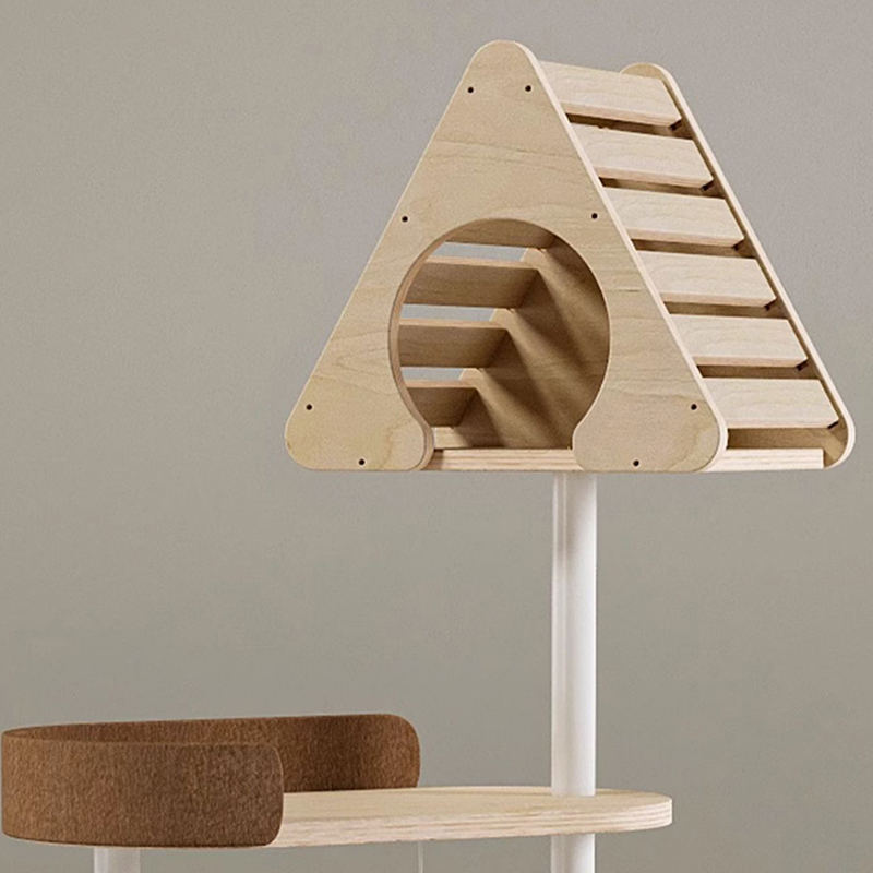 미니멀리스트 기하학적 귀여운 나무 타워 실내 콘도 둥지 고양이 나무 미니멀리스트 기하학적 귀여운 나무 타워 실내 콘도 둥지 고양이 나무