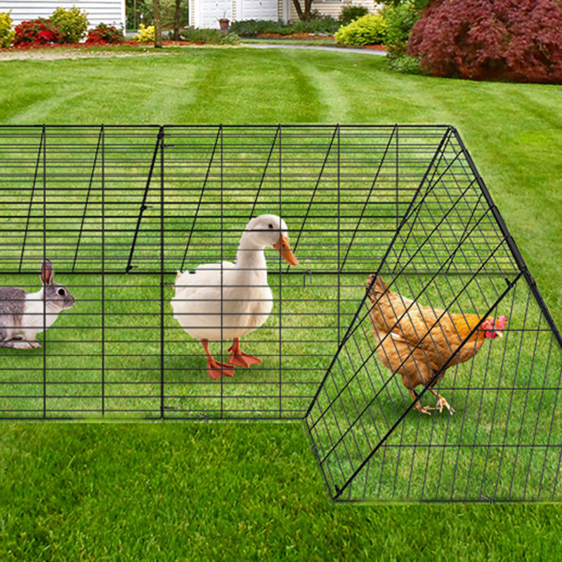 야외에서 야드를위한 대형 오리 치킨 쿠프 케이지 야외에서 야드를위한 대형 오리 치킨 쿠프 케이지