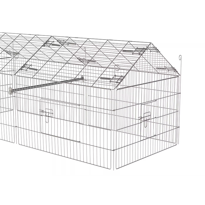 야외 접이식 가금류 울타리 와이어 닭고기 UV 커버가있는 닭고기 야외 접이식 가금류 울타리 와이어 닭고기 UV 커버가있는 닭고기