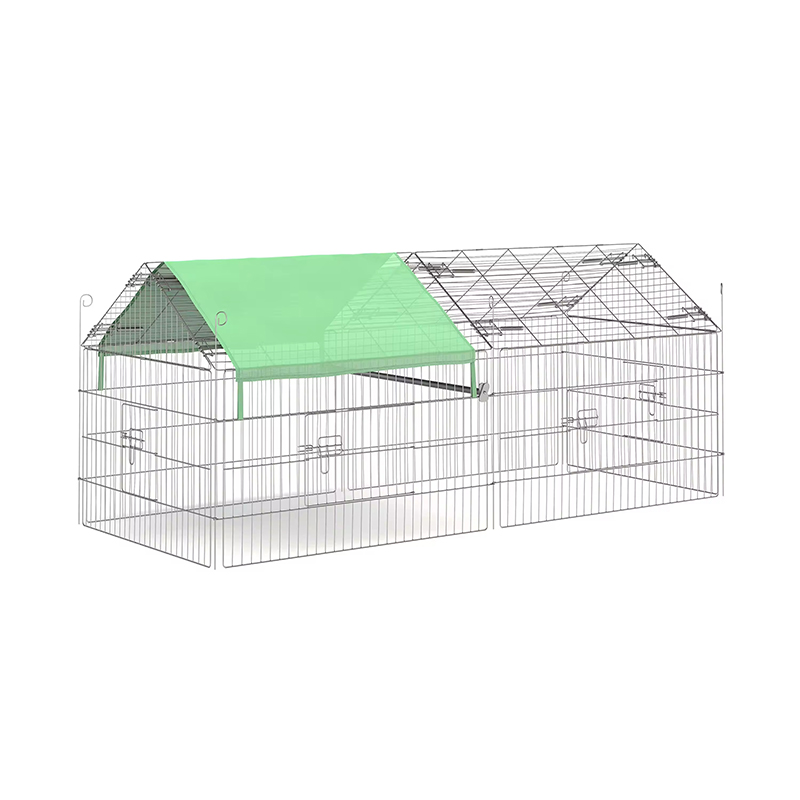 야외 접이식 가금류 울타리 와이어 닭고기 UV 커버가있는 닭고기 야외 접이식 가금류 울타리 와이어 닭고기 UV 커버가있는 닭고기
