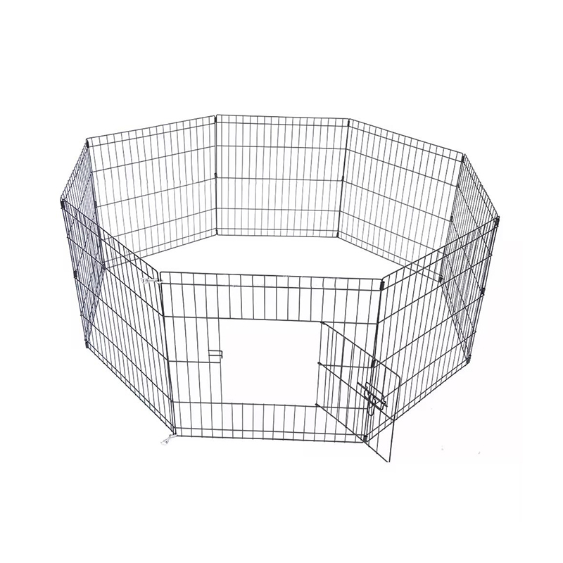 8 패널 금속 애완 동물 울타리 접이식 와이어 개 8 패널 금속 애완 동물 울타리 접이식 와이어 개