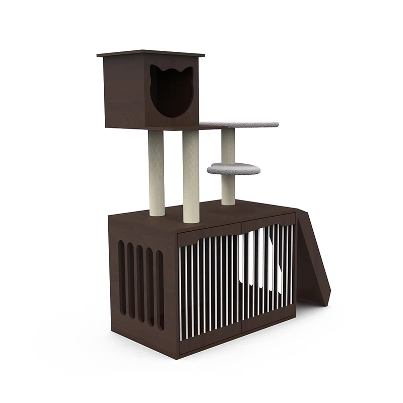 우드 고양이 타워 콘도 등반 프레임 실내 고양이 나무 우드 고양이 타워 콘도 등반 프레임 실내 고양이 나무