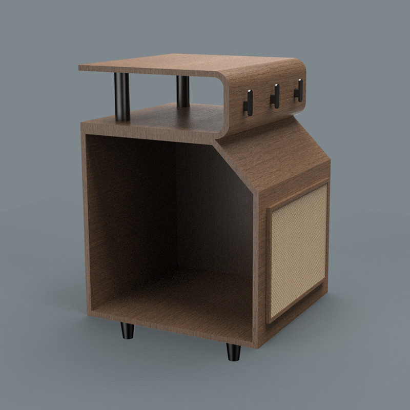 긁힘 보드가있는 나무 애완 동물 침대 고양이 침대 긁힘 보드가있는 나무 애완 동물 침대 고양이 침대