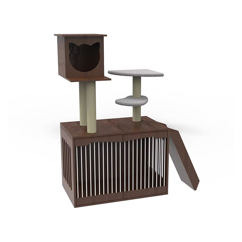 우드 고양이 타워 콘도 등반 프레임 실내 고양이 나무 우드 고양이 타워 콘도 등반 프레임 실내 고양이 나무