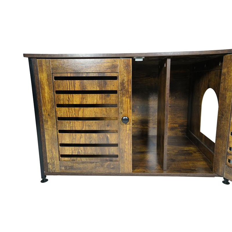 가구 스타일 고양이 케이지 사이드 테이블 쓰레기 캐비닛과 분배기 가구 스타일 고양이 케이지 사이드 테이블 쓰레기 캐비닛과 분배기