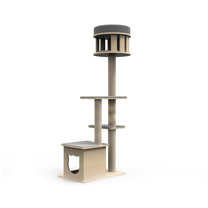 등산 사이알 긁힘 포스트 고양이 나무가있는 실내 나무 타워 등산 사이알 긁힘 포스트 고양이 나무가있는 실내 나무 타워