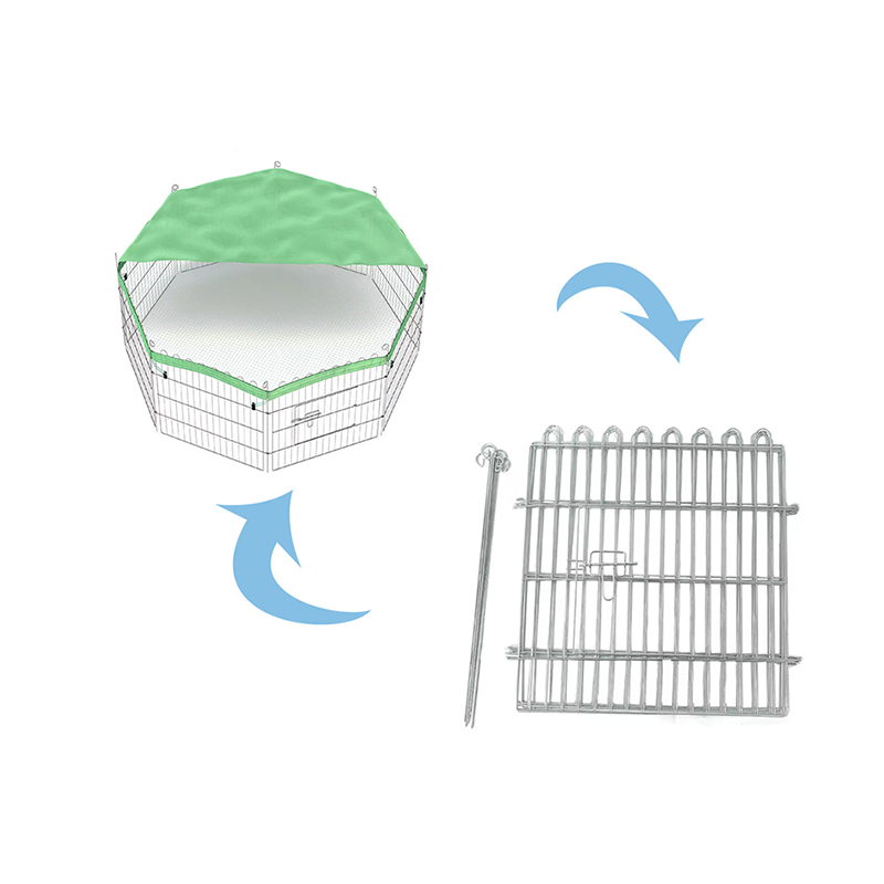 접이식 강아지 토끼 금속 달리기 개 플레이 펜 상단 커버 접이식 강아지 토끼 금속 달리기 개 플레이 펜 상단 커버
