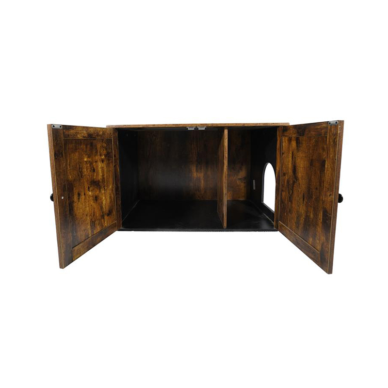 분배기 쓰레기 캐비닛이있는 실내 가구 고양이 케이지 분배기 쓰레기 캐비닛이있는 실내 가구 고양이 케이지