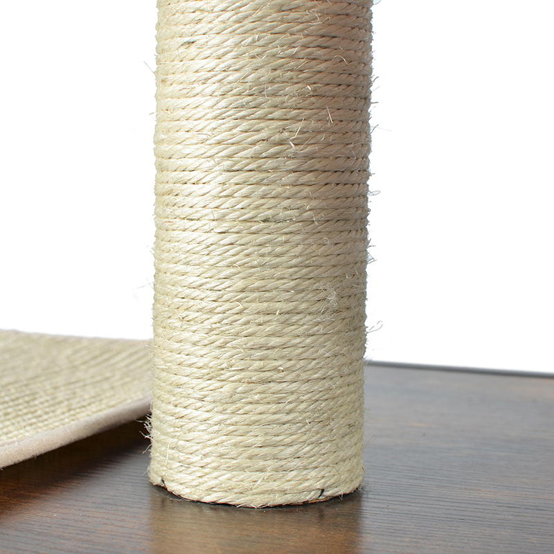 해먹이있는 현대식 나무 및 금속 고양이 나무 실내 타워 콘도 해먹이있는 현대식 나무 및 금속 고양이 나무 실내 타워 콘도