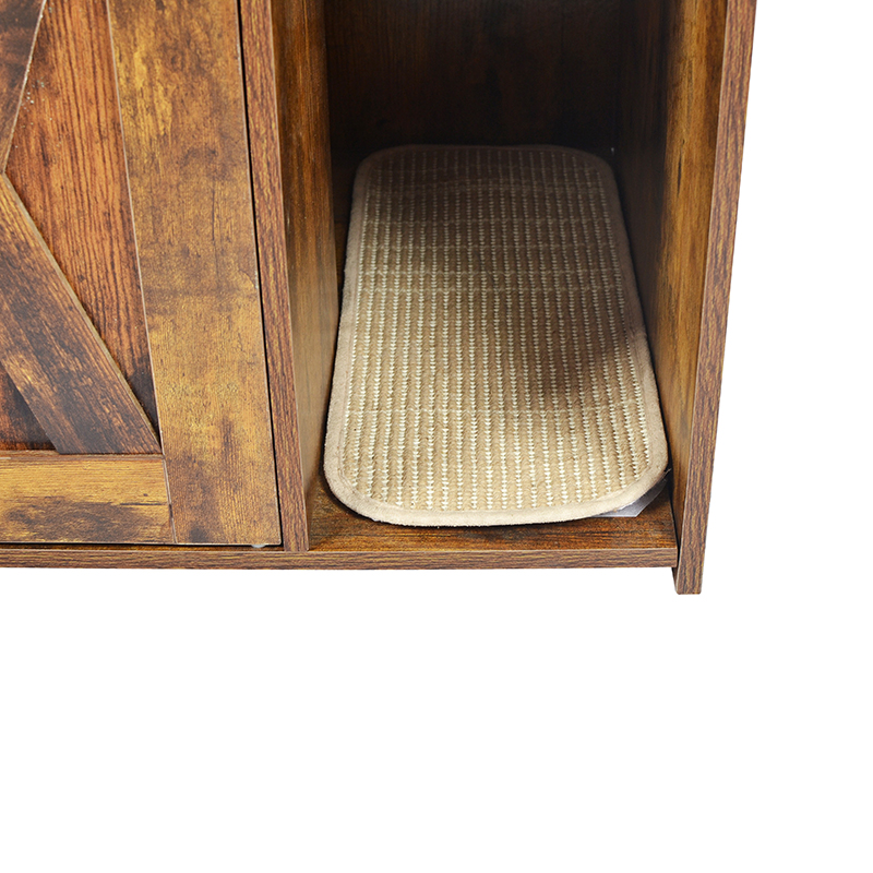 해먹 및 쓰레기 캐비닛이있는 실내 고양이 타워 콘도 고양이 나무 해먹 및 쓰레기 캐비닛이있는 실내 고양이 타워 콘도 고양이 나무