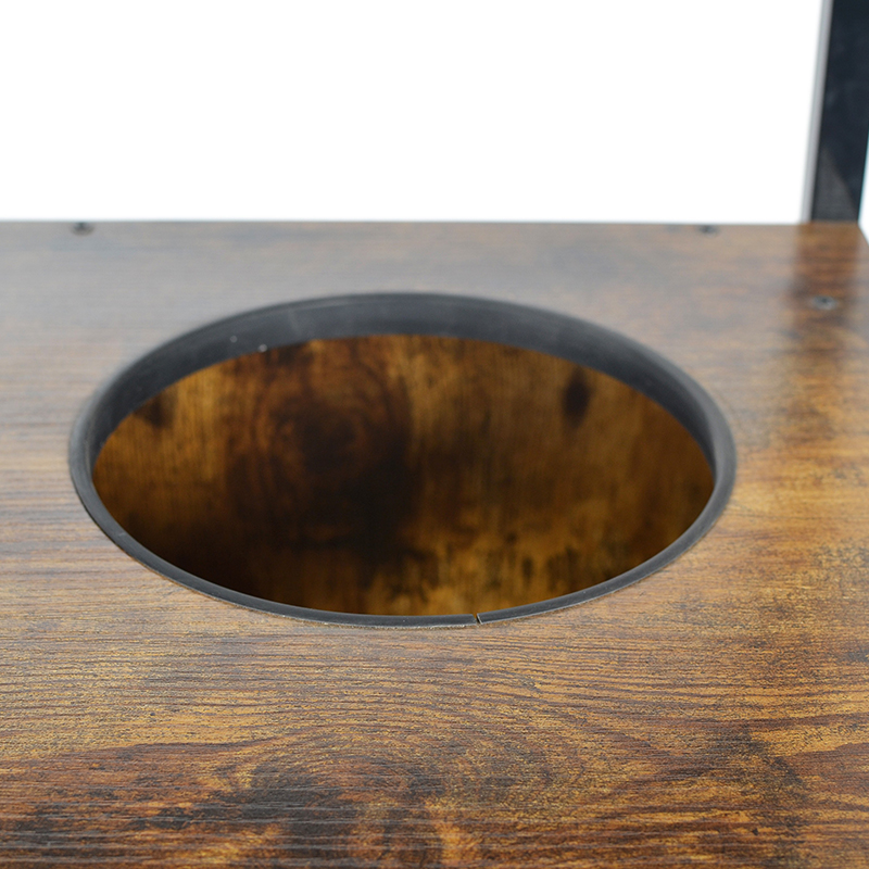 해먹 및 쓰레기 캐비닛이있는 실내 고양이 타워 콘도 고양이 나무 해먹 및 쓰레기 캐비닛이있는 실내 고양이 타워 콘도 고양이 나무