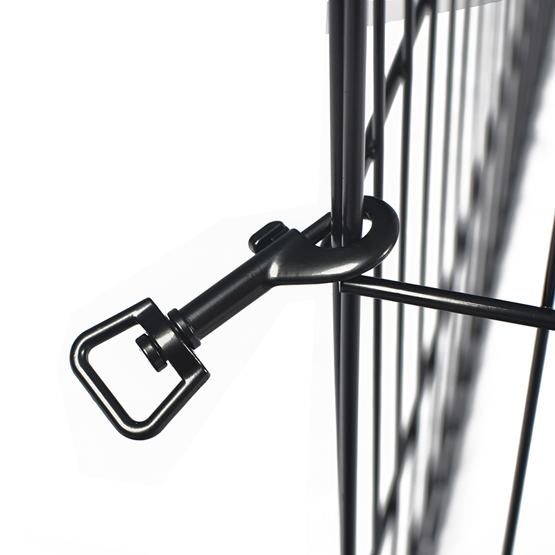 4 개의 패널 접이식 와이어 금속 개 플레이 펜 4 개의 패널 접이식 와이어 금속 개 플레이 펜