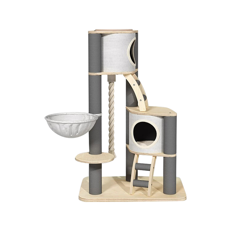 타워 바닥에서 천장까지 실내 단단한 나무 등반 프레임 고양이 나무 타워 바닥에서 천장까지 실내 단단한 나무 등반 프레임 고양이 나무