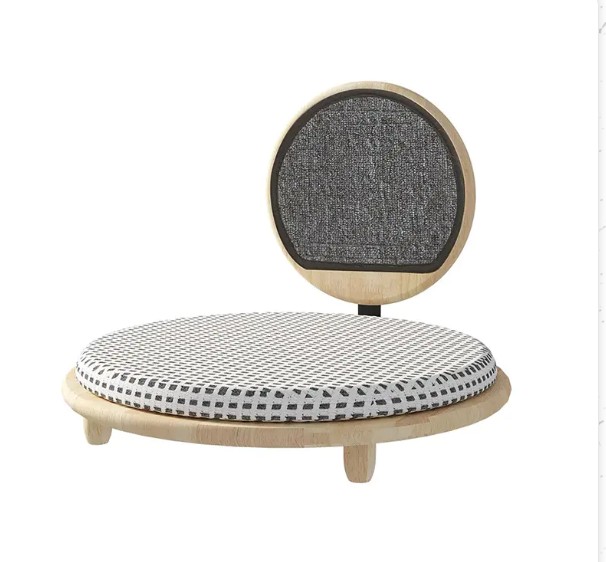 왜 고양이를위한 이상적인 휴식 장소로 긁는 보드가있는 단단한 나무 아늑한 고양이 침대 둥지를 선택합니까?