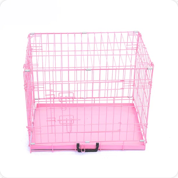 개 케이지의 도어 잠금 설계가 안전하고 청소하기 쉬운 방법을 어떻게 보장 할 수 있습니까?